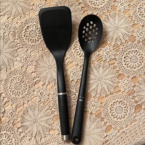 KitchenAid and OXO serving utensils
